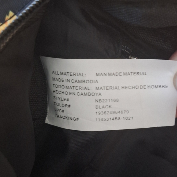 Sunflower Print Fanny Pack with Coin Pouch - Picture 5 of 5